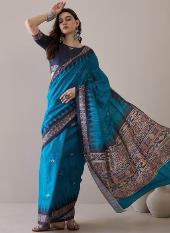 SAREE MALL Printed Saree